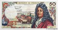 FRANCE 50 Francs RACINE FRANCE 50 Francs RACINE 1962 XF+ -