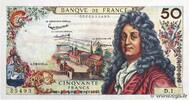 FRANCE 50 Francs RACINE FRANCE 50 Francs RACINE 1962 XF+ -