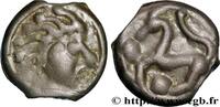 FRANCE Potin à la tête “d’indien” SENONES (Area of Sens) Sens (89) c. avant 52 AC. (18mm, 4,96g, 3h) -