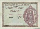 ALGERIA 20 Francs ALGERIA 20 Francs 1951 UNC- -