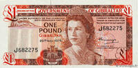 GIBRALTAR 1 Pound GIBRALTAR 1 Pound 1975 AU+ -