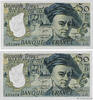 FRANCE 50 Francs QUENTIN DE LA TOUR Consécutifs FRANCE 50 Francs QUENTIN DE LA TOUR Consécutifs 1979 UNC- -