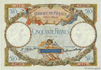 FRANCE 50 Francs LUC OLIVIER MERSON type modifié FRANCE 50 Francs LUC OLIVIER MERSON type modifié 1930 XF+ -
