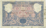 FRANCE 100 Francs BLEU ET ROSE FRANCE 100 Francs BLEU ET ROSE 1900 F -