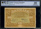 DENMARK 100 Kroner DENMARK 100 Kroner 1943 VF+ -