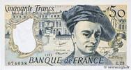 FRANCE 50 Francs QUENTIN DE LA TOUR FRANCE 50 Francs QUENTIN DE LA TOUR 1981 UNC- -
