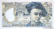 FRANCE 50 Francs QUENTIN DE LA TOUR FRANCE 50 Francs QUENTIN DE LA TOUR 1984 AU+ -