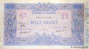 FRANCE 1000 Francs BLEU ET ROSE FRANCE 1000 Francs BLEU ET ROSE 1916 G -