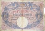 FRANCE 50 Francs BLEU ET ROSE FRANCE 50 Francs BLEU ET ROSE 1917 G -