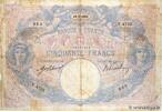 FRANCE 50 Francs BLEU ET ROSE FRANCE 50 Francs BLEU ET ROSE 1913 G -