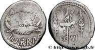 THE REPUBLIC (280 BC to 27 BC) Denier MARCUS ANTONIUS Patras 32-31 AC. (18mm, 3,67g, 6h) -