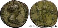 THE ANTONINES (96 AD to 192 AD) Sesterce FAUSTINA MINOR Rome 154-156 (31mm, 22,62g, 6h) -