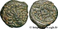 FRANCE Bronze YLLYCCI à l’oiseau, classe Va / Vc SENONES (Area of Sens) c. avant 52 AC. (16mm, 3,25g, 5h) -