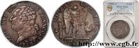 FRANCE Demi-écu dit au génie, type FRANÇOIS LOUIS XVI Paris 1793 (31,5mm, g, 6h) -
