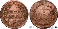 SWITZERLAND - HELVETIC REPUBLIC 1/2 Batzen SWITZERLAND - HELVETIC REPUBLIC Berne 1799 (22,27mm, 1,73g, 6h) -