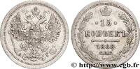 RUSSIA - ALEXANDER III 15 Kopecks aigle bicéphale RUSSIA - ALEXANDER III Saint-Petersbourg 1888 (20mm, 2,70g, 12h) -