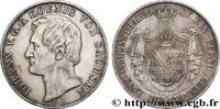 GERMANY - KINGDOM OF SAXONY - JOHN 2 Thaler GERMANY - KINGDOM OF SAXONY - JOHN Dresde 1859 (41mm, 36,93g, 12h) -