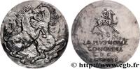 FRANCE Médaille, Le cheval par Berthe Martinie ANIMAUX Monnaie de Paris (1961)/1969 (98mm, 437,22g, 12h) -