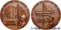 FRANCE Médaille, Centenaire de l’École du service de sant ARMÉES 69 - Lyon 1988 (73mm, 161,2g, 12h) -
