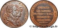FRANCE Médaille, Union Augusta ESPAGNE - ROYAUME D'ESPAGNE - CHARLES IV 1801 (39,5mm, 26,71g, 6h) -