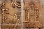 FRANCE Plaque, Queima das Fitas UNIVERSITÉS Coimbra - Portugal 1980 (82,50mm, 175,3g, 11h) -