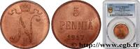 FINLAND 5 Pennia FINLAND 1917 (25mm, 6,41g, 12h) -
