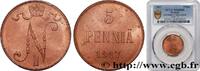 FINLAND 5 Pennia FINLAND 1917 (25mm, 6,41g, 12h) -