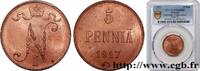 FINLAND 5 Pennia FINLAND 1917 (25mm, 6,41g, 12h) -