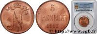 FINLAND 5 Pennia FINLAND 1917 (25mm, 6,41g, 12h) -