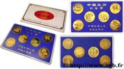 FRANCE Plaquette de 6 médailles, Les signes du zodiaque ANIMAUX 1983-1988 (32,5mm, 139,71g, 12h) -