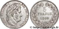 FRANCE 5 francs IIIe type Domard LOUIS-PHILIPPE I Paris 1848 (37,24mm, 24,97g, 6h) -