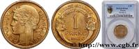 FRANCE 1 franc Morlon III REPUBLIC Paris 1941 (23mm, 4g, 6h) -