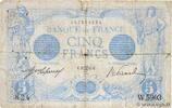 FRANCE 5 Francs BLEU FRANCE 5 Francs BLEU 1915 G -