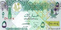 QATAR 5 Riyals QATAR 5 Riyals 2008 UNC- -