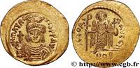 THE EMPIRE FROM ANASTASIUS TO MAURICE TIBERIUS (49 Solidus MAURICE TIBERIUS Constantinople 583-601 (22mm, 4,41g, 7h) -