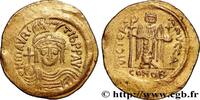 THE EMPIRE FROM ANASTASIUS TO MAURICE TIBERIUS (49 Solidus MAURICIUS TIBERIUS Constantinople 583-601 (22mm, 4,33g, 6h) -
