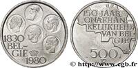 BELGIUM 500 Francs légende flamande 150e anniversaire de l BELGIUM Bruxelles 1980 (37mm, 25,17g, 6h) -