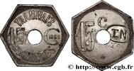 TRANSPORTATION (TRAINS, BUSES, TRAMS, BOATS, ETC.) 15 Centimes - Tramways de Nantes TRANSPORTATION (TRAINS, BUSES, TRAMS, BOATS, ETC.) Nantes n.d. (25mm, 3,71g, 12h) -