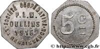 TRANSPORTATION (TRAINS, BUSES, TRAMS, BOATS, ETC.) 5 Centimes - Société coopérative PLM La Renaissanc TRANSPORTATION (TRAINS, BUSES, TRAMS, BOATS, ETC.) Oullins 1916 (20mm, 1,88g, 12h) -