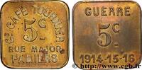 CAFES BRASSERIES AND RESTAURANTS 5 Centimes - Grand Café Tournier CAFES BRASSERIES AND RESTAURANTS Pamiers n.d. (22mm, 3,30g, 12h) -