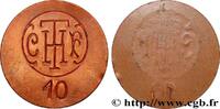 TRANSPORTATION (TRAINS, BUSES, TRAMS, BOATS, ETC.) 10 Centimes - Compagnie Française Thomson Houston TRANSPORTATION (TRAINS, BUSES, TRAMS, BOATS, ETC.) Paris n.d. (26mm, 3,55g, 12h) -