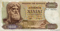 GREECE 1000 Drachmes GREECE 1000 Drachmes 1970 G -