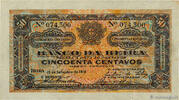 MOZAMBIQUE 50 Centavos MOZAMBIQUE 50 Centavos 1919 XF -