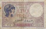FRANCE 5 Francs FEMME CASQUÉE FRANCE 5 Francs FEMME CASQUÉE 1922 F -