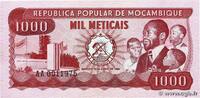 MOZAMBIQUE 1000 Meticais MOZAMBIQUE 1000 Meticais 1980 UNC -