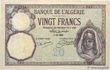 ALGERIA 20 Francs ALGERIA 20 Francs 1928 XF -