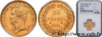 FRANCE 20 francs or Louis-Philippe, Tiolier, tranche insc LOUIS-PHILIPPE I Paris 1831 (21mm, 6,45g, 6h) -