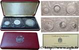 MALTA Série Proof 3 Monnaies argent MALTA La Vallette 1977 (mm, g, 12h) -
