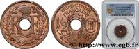 FRENCH INDOCHINA 1/2 Centième FRENCH INDOCHINA Paris 1935 (21mm, 3,84g, 6h) -