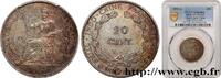 FRENCH INDOCHINA 20 Centièmes FRENCH INDOCHINA Paris 1895 (26mm, 5,44g, 6h) -